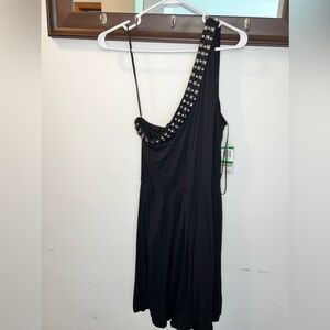 NWT INC International Concepts Ladies One Shoulder Mid Length Dress Size Large